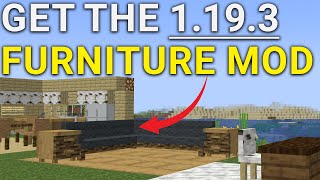 How To Download amp Install MrCrayFish’s Furniture Mod in Minecraft 1193 [upl. by Nitza]