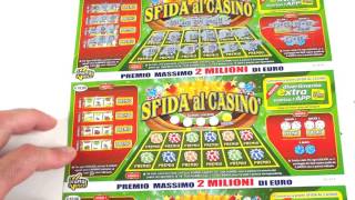 gratta e vinci  sfida al casinò  analisi statistica [upl. by Mozza987]