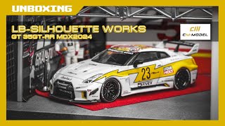 ［貓哥Vlog 238 Unboxing CM model 164 LBWK LBSilhouette WORKS GT 35GTRR Ver1 MDX2024 CC ENG amp 繁體中文 [upl. by Ingaberg]