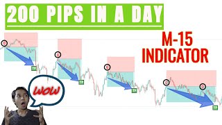 The Best 15Minute Scalping Trading Strategy  200 Pips In A Day Forex Scalping Signal Indicator [upl. by Adalheid]