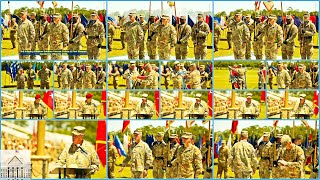 3rd Infantry Division Soldiers Uncase Colors at Fort Stewart Ceremony [upl. by Attiuqram476]