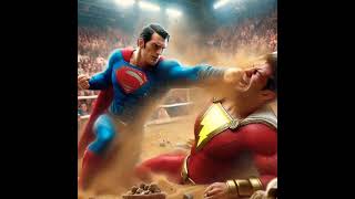 Shazam vs Superman MarveliAarte [upl. by Lynnworth]