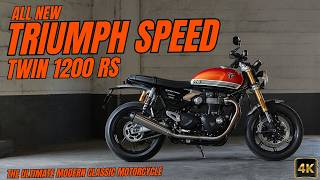 All New 2025 Triumph Speed Twin 1200 RS  The Ultimate Modern Classic Motorcycle [upl. by Ydnik]