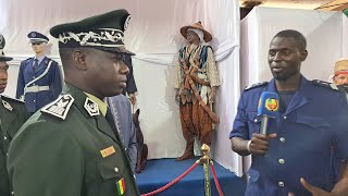 Visite du Directeur Général de lAdministration Pénitentiaire Aliou CISS à la Foire de Dakar parti 1 [upl. by Eniawed219]