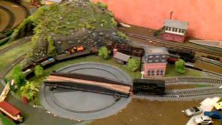 Dapol 00 gauge Turntable driven by pic and stepper motor [upl. by Ocana]