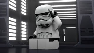 Lego Stormtrooper hits his head [upl. by Parfitt]