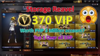 CFPH ₱3 Million Account with 370 VIP Storage Reveal PaniGwap0PG [upl. by Maurene618]