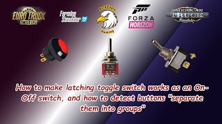 How to make latching toggle switch works as OnOff switches [upl. by Ellerahc]