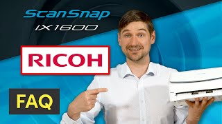 ❓ ScanSnap iX1600 Desktop Scanner  Frequently Asked Questions FAQ [upl. by Frida]