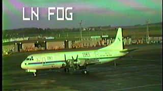 Prestwick Airport old plane spotting 1989 [upl. by Einaej862]