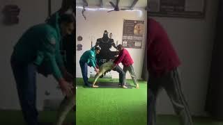 Supported Standing wheel 🛞 yoga delhi india [upl. by Crisey]