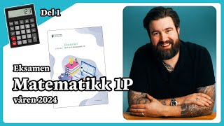 Eksamen matematikk 1P våren 2024 del 1 [upl. by Ijies301]