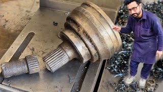 How To Repair Broken CV Joint Axle Rebuilding Car CV Joint Axle in Amazing Technique [upl. by Enavi691]