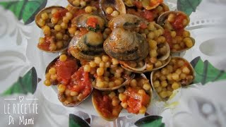 Il Menù di Natale Primo  La Fregola Sarda con le Arselle [upl. by Fasto281]