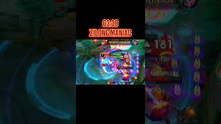 Maniac Cepat shorts mlbb mobilelegends zilongbestbuild zilong [upl. by Eremehc796]