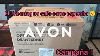 Unboxing Campaña 1 de Avon México unboxing avon mexico [upl. by Birkle]