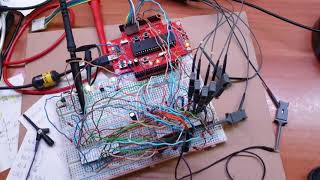 68008 on a breadboard running Basic [upl. by Ateloj]