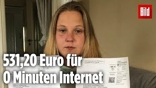 VodafoneFehler Erst kein Internet dann kam noch das InkassoBüro [upl. by Tani]