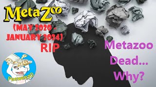 25 Years Metazoo Content Creator Take On METAZOO Shutting Down January 29 2024 [upl. by Wilona]