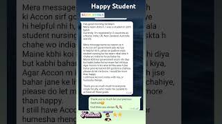 Happy Student accondelhi nursing norcet education nurse nursingcourse nursingcoaching [upl. by Juanne]