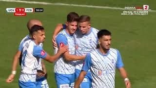 GOOL CSU Craiova–FC Botoșani 10 Danciu reia din apropiere în plasă o centrare de 10 de la Mitriță [upl. by Johnette]