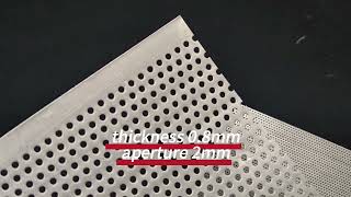 Perforated Metal Sheetscreen Perforated Metal Sheet [upl. by Haugen]