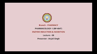 PharmacologyI  Enzyme Induction amp Inhibition  AKTU Digital Education [upl. by Sida189]