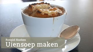 Uiensoep maken [upl. by Eillek]