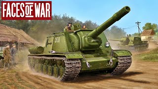 VistulaOder Offensive  Faces of War Gameplay [upl. by Moser668]