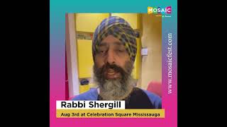 Rabbi Shergill at Mosaic 2024 [upl. by Koffman]