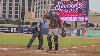 Jackson Chourio  16th Home Run with the Biloxi Shuckers July 30 2023 Milwaukee Brewers AA Team [upl. by Orianna]