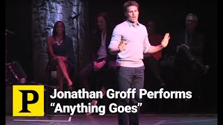 Jonathan Groff Channels His Inner Sutton Foster to Perform quotAnything Goesquot [upl. by Valentin]