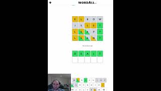 WordALL Wordle with multiple answers 11 Nov 24 puzzle variant wordgames puzzle speedsolving [upl. by Pathe]