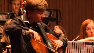 Finals National Cello Competition  Elgar 2nd movement  Jonathan Roozeman [upl. by Osher]