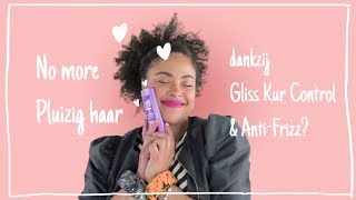 Pluizig haar krullen verzorgen met Gliss Kur Control amp AntiFrizz [upl. by Bordy585]