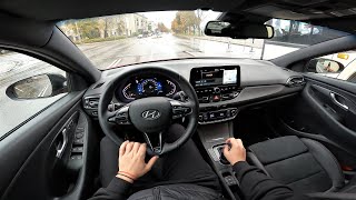 2021 Hyundai i30 Fastback Nline 15l 159HP  POV Test Drive 🎧 Binaural  Stereo audio [upl. by Jeggar]