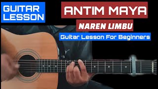 Antim Maya  Naren Limbu  Movie Farki Farki  Guitar Lesson [upl. by Aracat230]