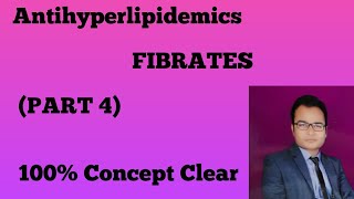 Antihyperlipidemics FIBRATES MOA amp SIDE EFFECT [upl. by Hitoshi]