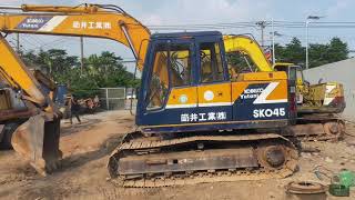 KOBELCO SK045N2 đời 89 xe đẹp rất lanh lẹ đã bán [upl. by Haydon]