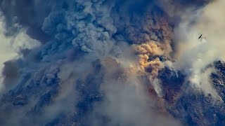 Epic Beauty Caliente Eruption Santiaguito Volcano Complex Guatemala Aug 25 2024 remix [upl. by Minne]