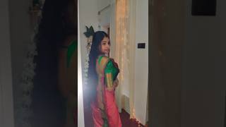 ❤️  Saree lover  Divya yt  Traditional shorts ytshorts shortvideo tamil trending [upl. by Neelik98]