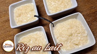 Riz au Lait  Recette Facile et Rapide [upl. by Netsreik118]