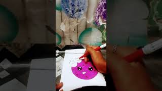 My pink cookie drawing sketch colour pinkcookie drawing sketch colour taibaumarshaikh [upl. by Magan]