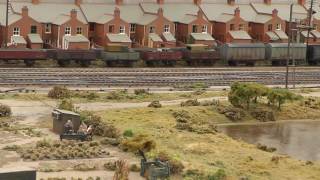 quotLeicester South GCquot Model Railway by Shipley MRS exhibited at Quorn GCR 16617 [upl. by Abercromby925]