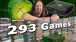 My original XBOX Game Collection 293 Games Uncommon  amp Hidden Gems [upl. by Onairda705]