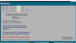 IQ Option Robot Download [upl. by Darnoc]