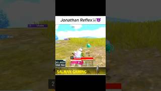 Jonathan Reflex👿My Reflex🗿 pubgmobile bgmi reflexes clutch [upl. by Jozef148]