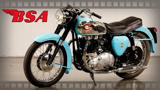 8 Amazing BSA Motorcycles [upl. by Pickard783]