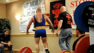 Rob Golgano 4682 lb deadlift  Maine state record [upl. by Aifos297]