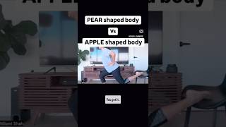 PEAR shaped body vs APPLE shaped weightlossforwomenover40 [upl. by Colline]